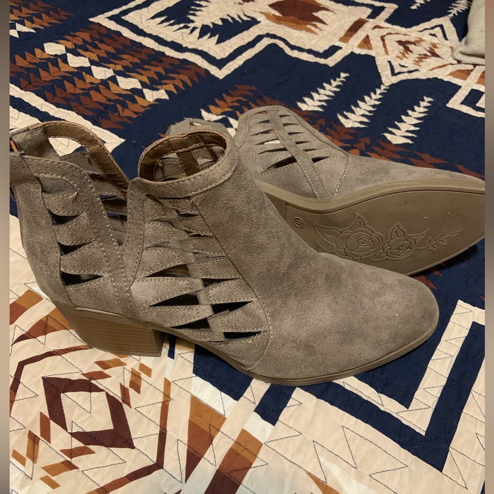 Heeled Ankle Booties